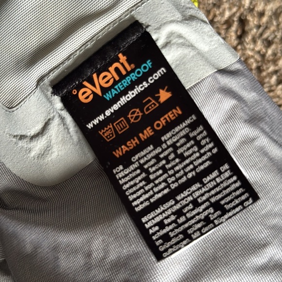 RAB Bergen Event Waterproof Rain Jacket Green Size XL - Picture 12 of 16